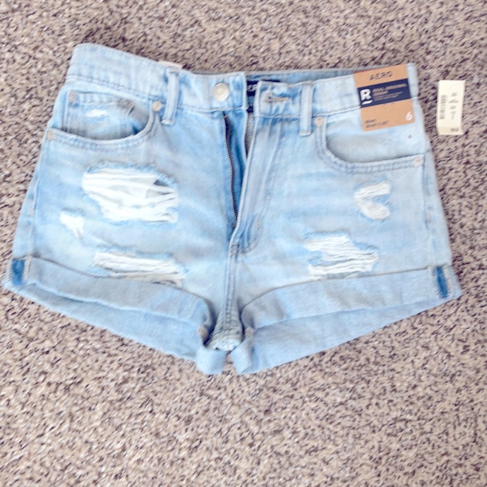 Ripped Jean shorts - Aero